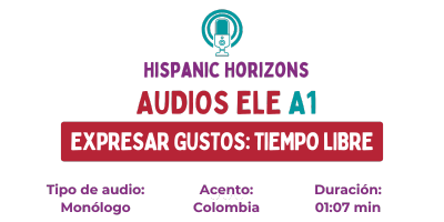 Audio A1: Lo que hago en el tiempo libre