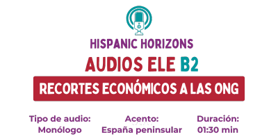 Audio B2. Recortes económicos a las ONG