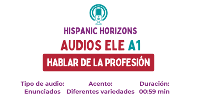 Audio A1: Hablar de la profesión