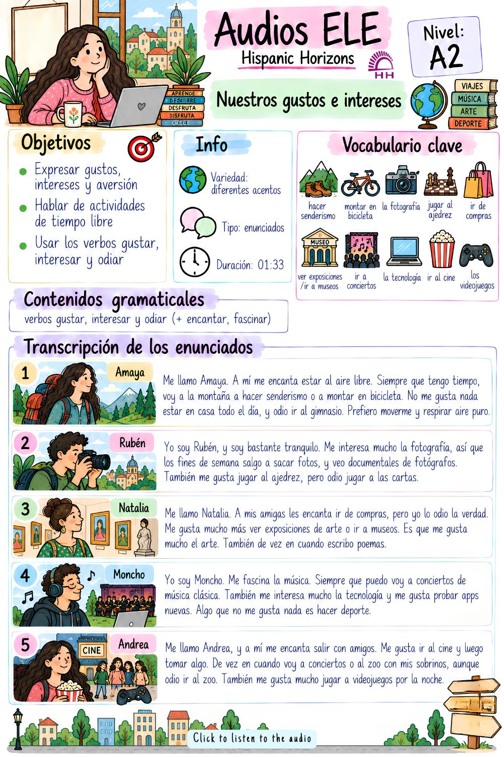 actividades de tiempo libre