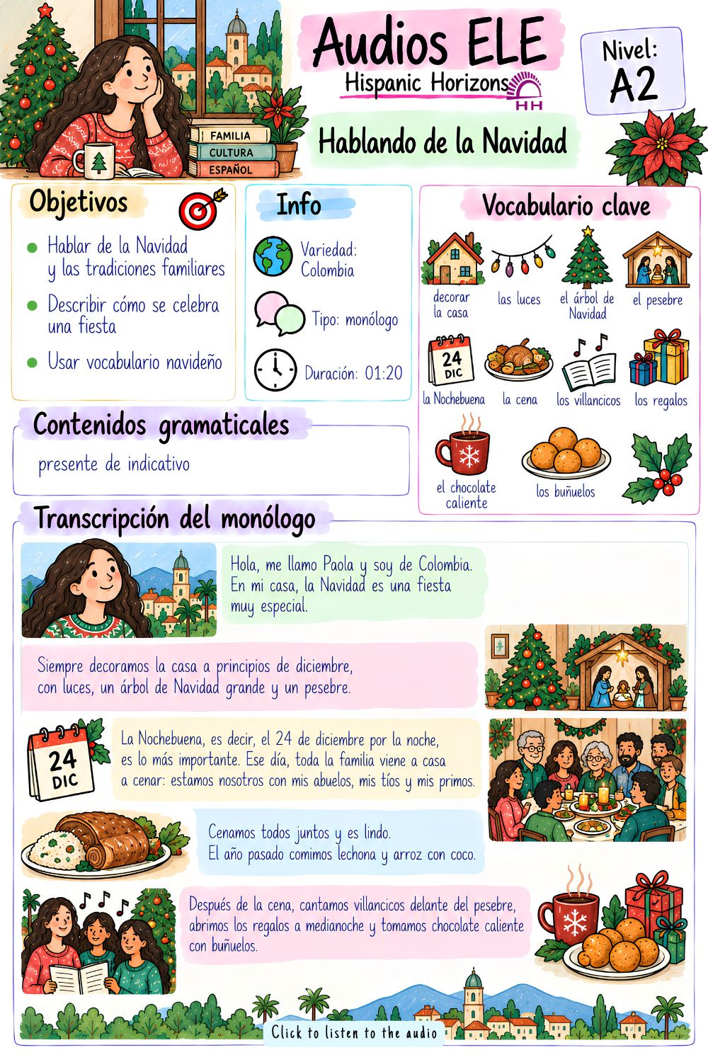 vocabulario de la Navidad