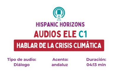 Audio C1. Hablando de la crisis climática