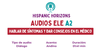 Audio A2. Vamos al médico